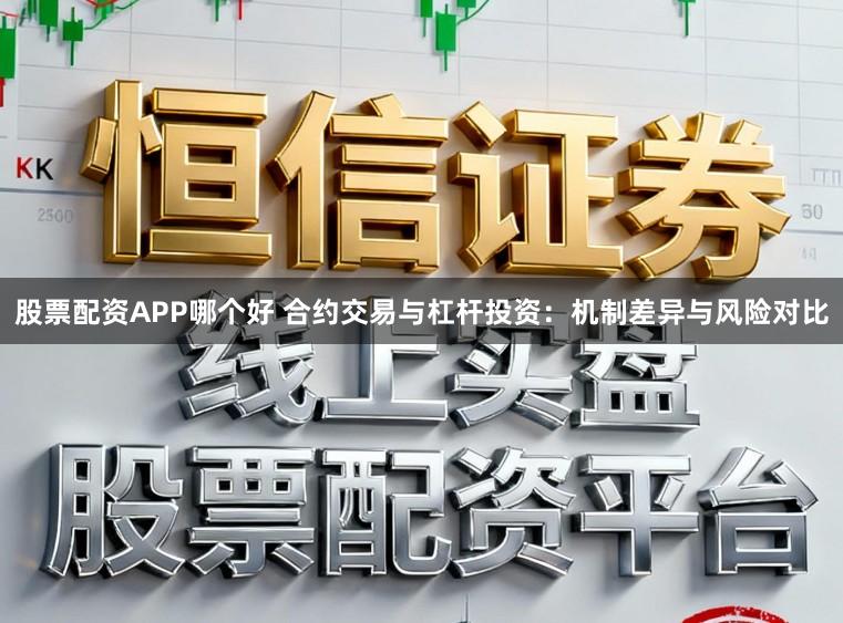 股票配资APP哪个好 合约交易与杠杆投资：机制差异与风险对比