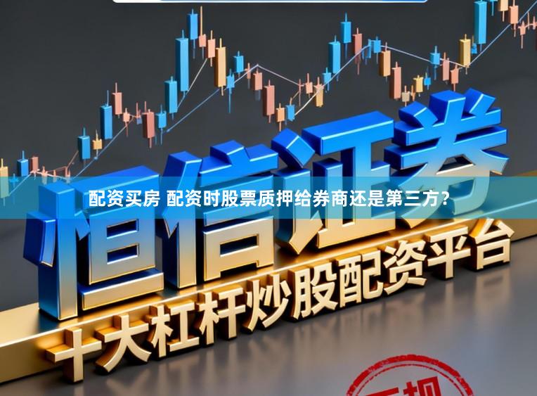 配资买房 配资时股票质押给券商还是第三方？