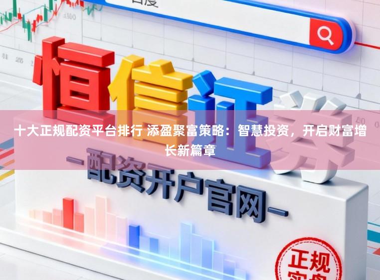 十大正规配资平台排行 添盈聚富策略：智慧投资，开启财富增长新篇章